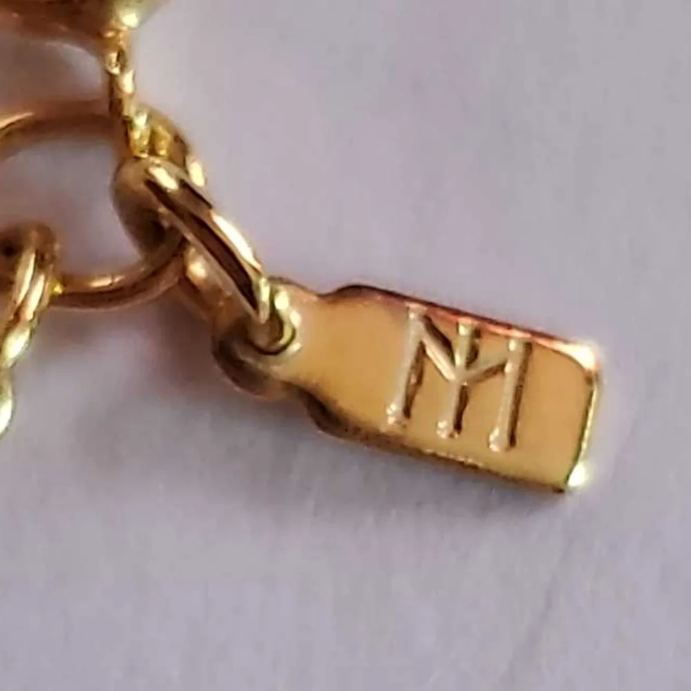 VINTAGE MERLITE Gold Tone 18
